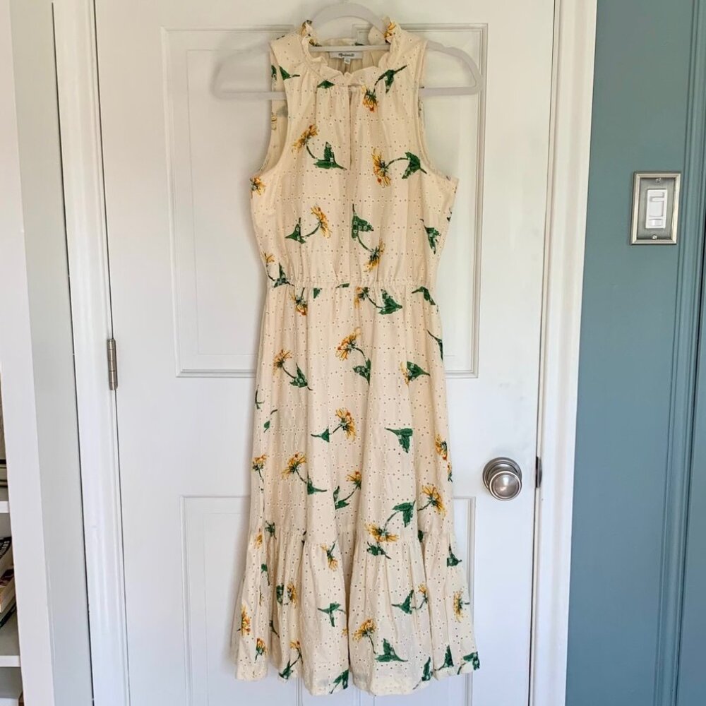Madewell Cotton Midi Dress